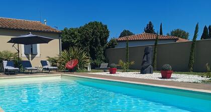 Quiet villa with private pool and large garden