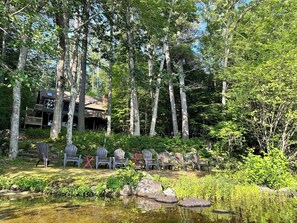 Property grounds - 4bd/3b -Tranquil Lakefront rental neighboring Lake Winnipesaukee & Squam (Moultonborough)
