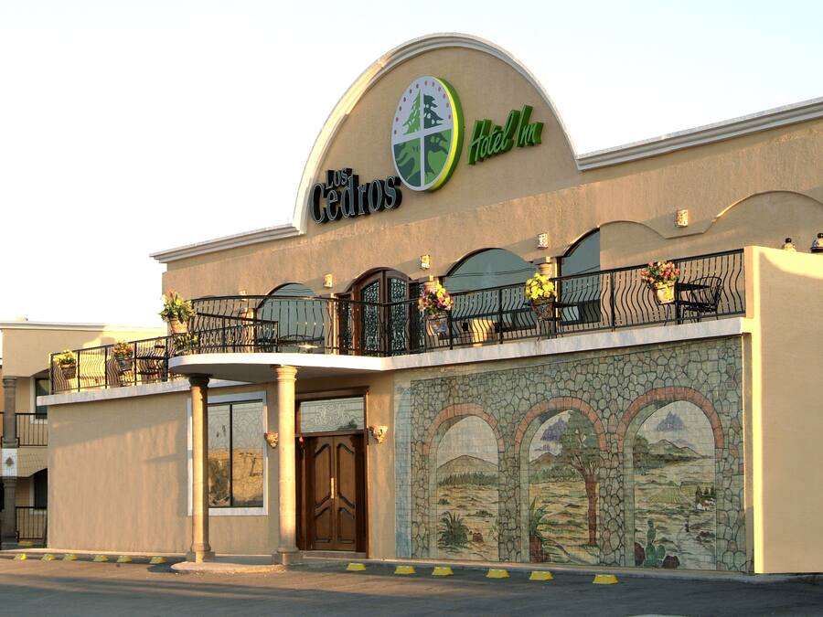 Fachada de la propiedad