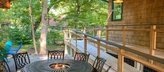 On the Chattahoochee River-Walk to Downtown Alpine Helen
