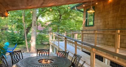 On the Chattahoochee River-Walk to Downtown Alpine Helen