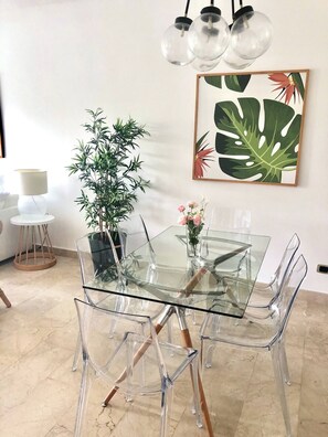 Condo, 2 Bedrooms, Accessible, Smoking | Dining - 2 Bedroom Swim-up Cana Rock (Punta Cana)
