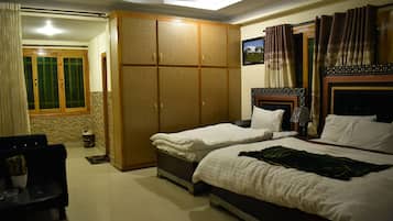 Free WiFi, bed sheets