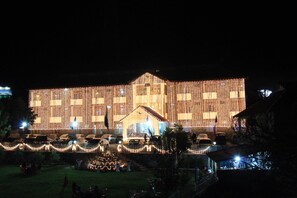 Majoituspaikan julkisivu