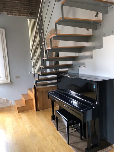 Charming loft with piano in the Palazzo Te area