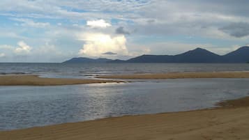 On the beach