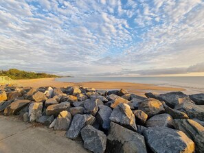 Accommodatie ligt op het strand