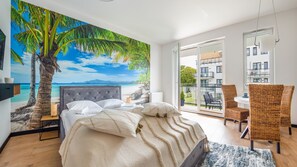 Studio (10 F) | Living area | Flat-screen TV - Apartamenty Sun & Snow Nexo (Puck)