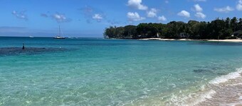 Sandy Lane Escape with pool and beach access