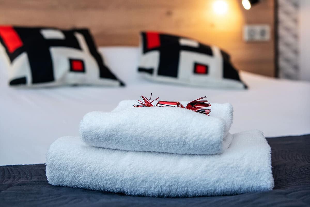 superior double room | hypo-allergenic bedding, down duvets, desk, laptop workspace