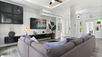 TV connectée, espaces bureaux