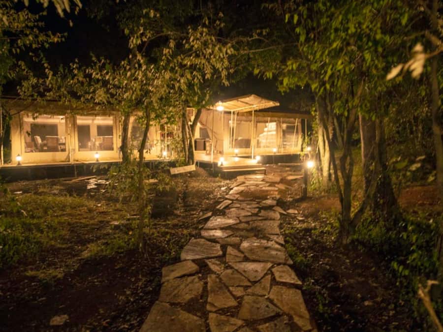 Fachada de la propiedad