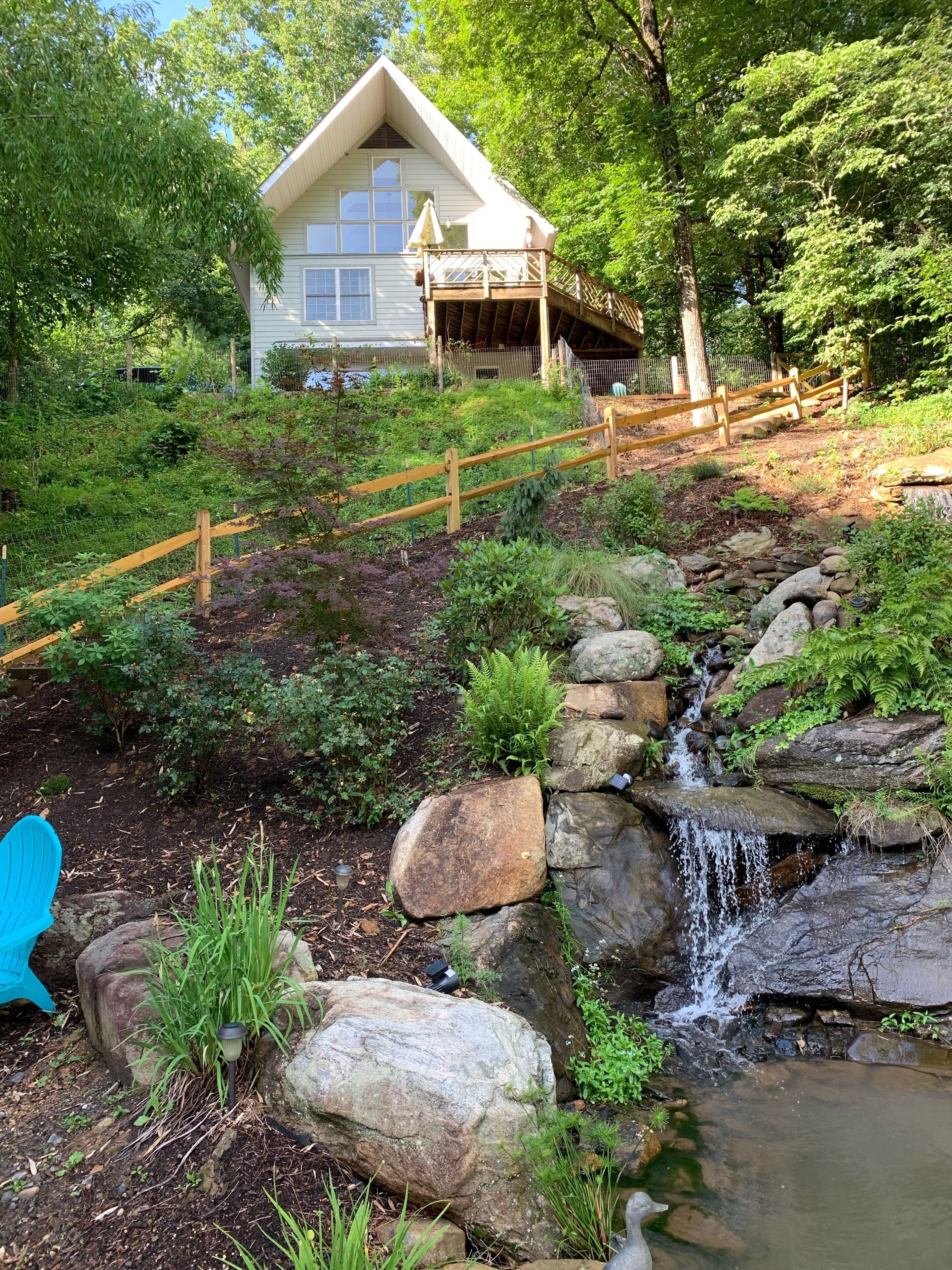 Chalet style home just outside Asheville and Black Mountain