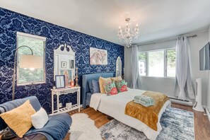 5 Schlafzimmer, Reisekinderbett, kostenloses WLAN, Bettwäsche