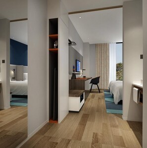 Caja de seguridad en la habitación