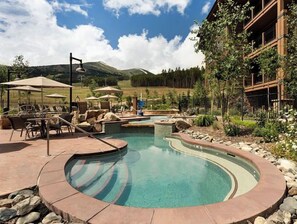 Indoor pool, outdoor pool