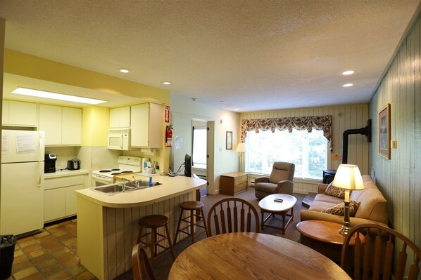 Lägenhet (Inns of WV 305, 1bd, Waterville Valle) | Eget kök