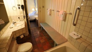 Appartement (Inns of WV 205, 1bd, Waterville Valle) | Badkamer