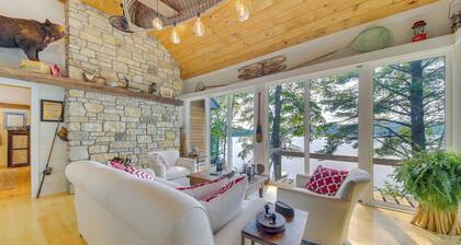 Beautiful Embden Pond Cabin w/ Dock & Kayaks!
