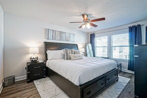 3 bedrooms, iron/ironing board, travel cot, free WiFi