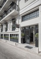 Fachada de la propiedad