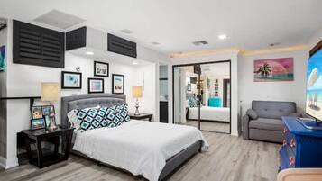 2 habitaciones, tabla de planchar con plancha y wifi gratis