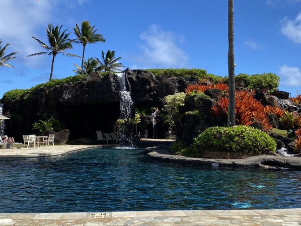 Alberca al aire libre 