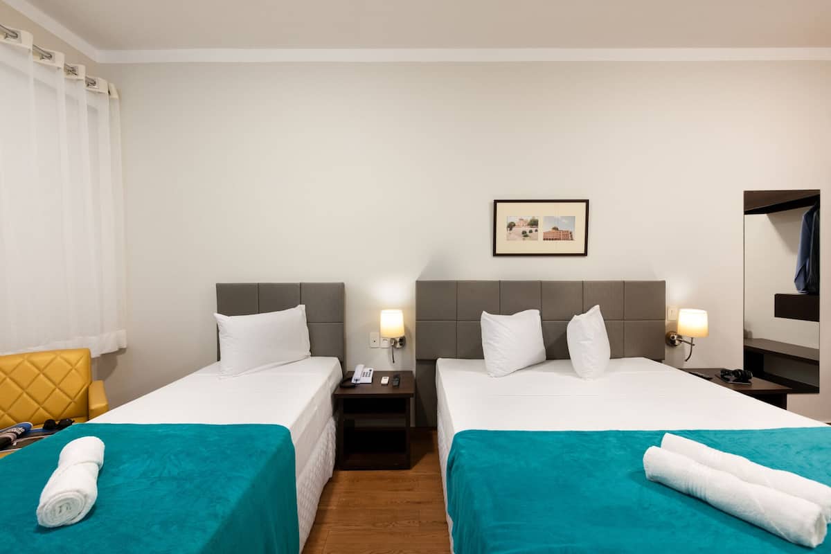 Hypo-allergenic bedding available, minibar, desk, laptop workspace