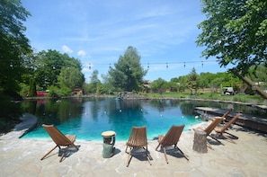 Alberca al aire libre 