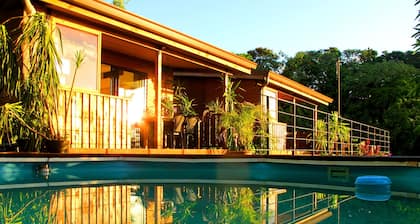 Bounty Lodge vacation rentals with panoramic lagoon and ocean views