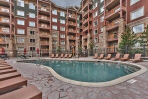Indoor pool, outdoor pool - Ski In, Ski Out Park City Four Bedroom with Lock Off (Park City)