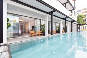 Deluxe Room, Pool Access | View from room - Anona Beachfront Phuket Resort (Patong)