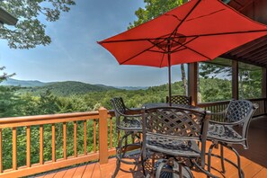 Cabin, 3 Bedrooms | Balcony - Off The Grid by Escape to Blue Ridge (Cherry Log)