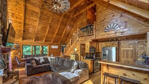 Living room - Bigfoot of Blue Ridge by Escape to Blue Ridge (Blue Ridge)