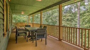 Ferienhütte, 3 Schlafzimmer | Balkon