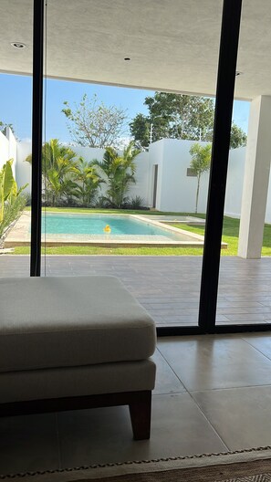 View from property - Fantastic modern House on Beautiful private community! (Mérida)