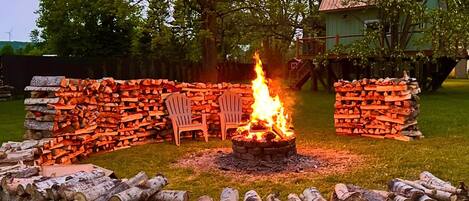 Overnattingsstedets uteområder