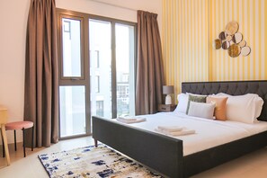 Appartement Standard | 1 chambre, coffres-forts dans les chambres, fer et planche à repasser