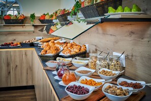 Gratis frukostbuffé varje dag 