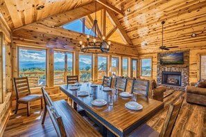 Dining - Perfect Smoky Getaway w/ Hot Tub, Cinema, Arcade! (Sevierville)