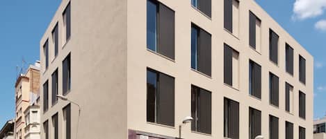 Façade de l’hébergement