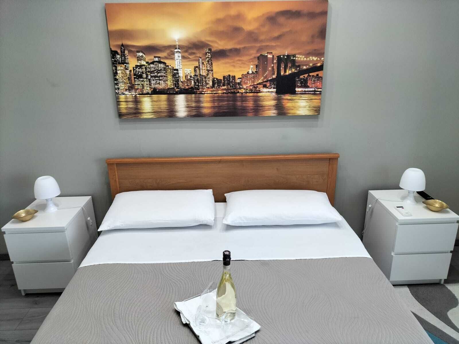 1 camera, ferro/asse da stiro, Wi-Fi, lenzuola