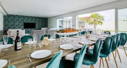 Magnifique villa pour grande famille avec Piscine