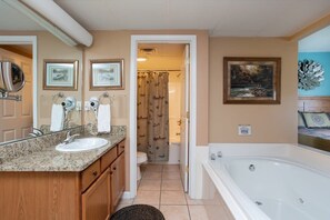 Bañera y toallas