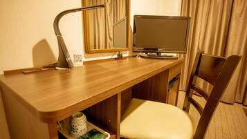 Desk, iron/ironing board, free WiFi, bed sheets