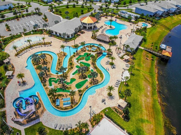 Pool - Lakeview Getaway/ Waterpark & Clubhouses Access (Kissimmee)