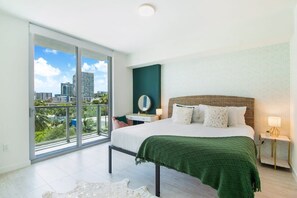 1 bedroom, iron/ironing board, travel crib, WiFi