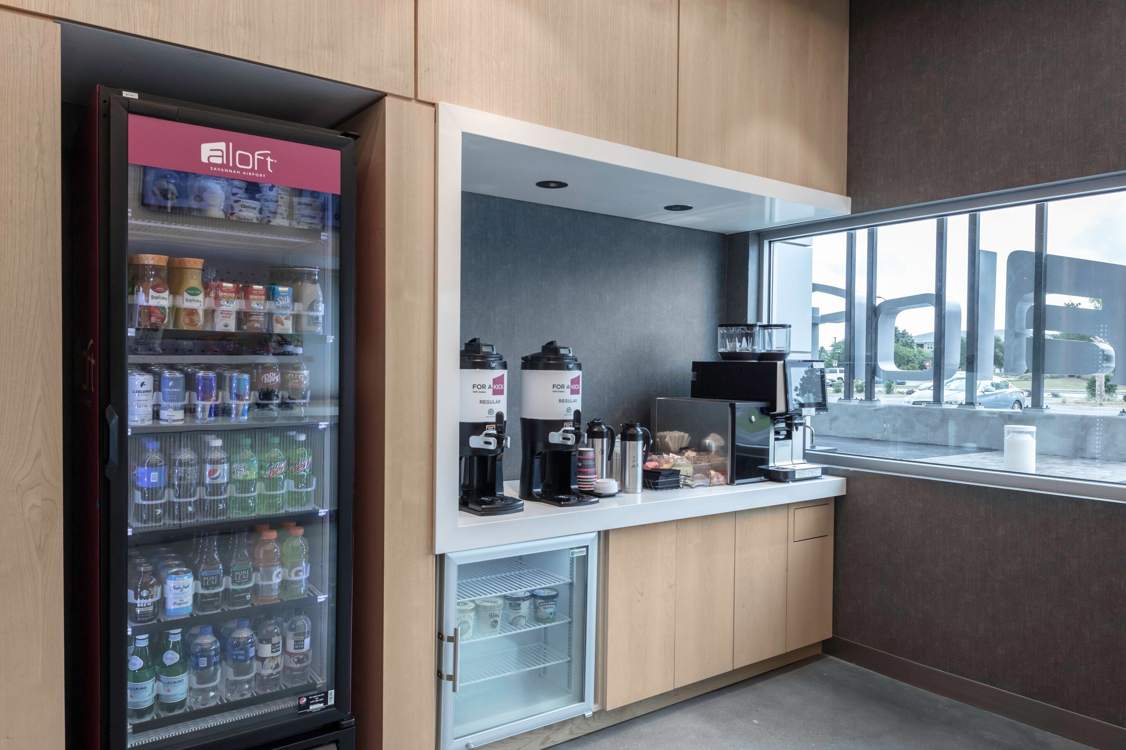 daily to-go breakfast for a fee