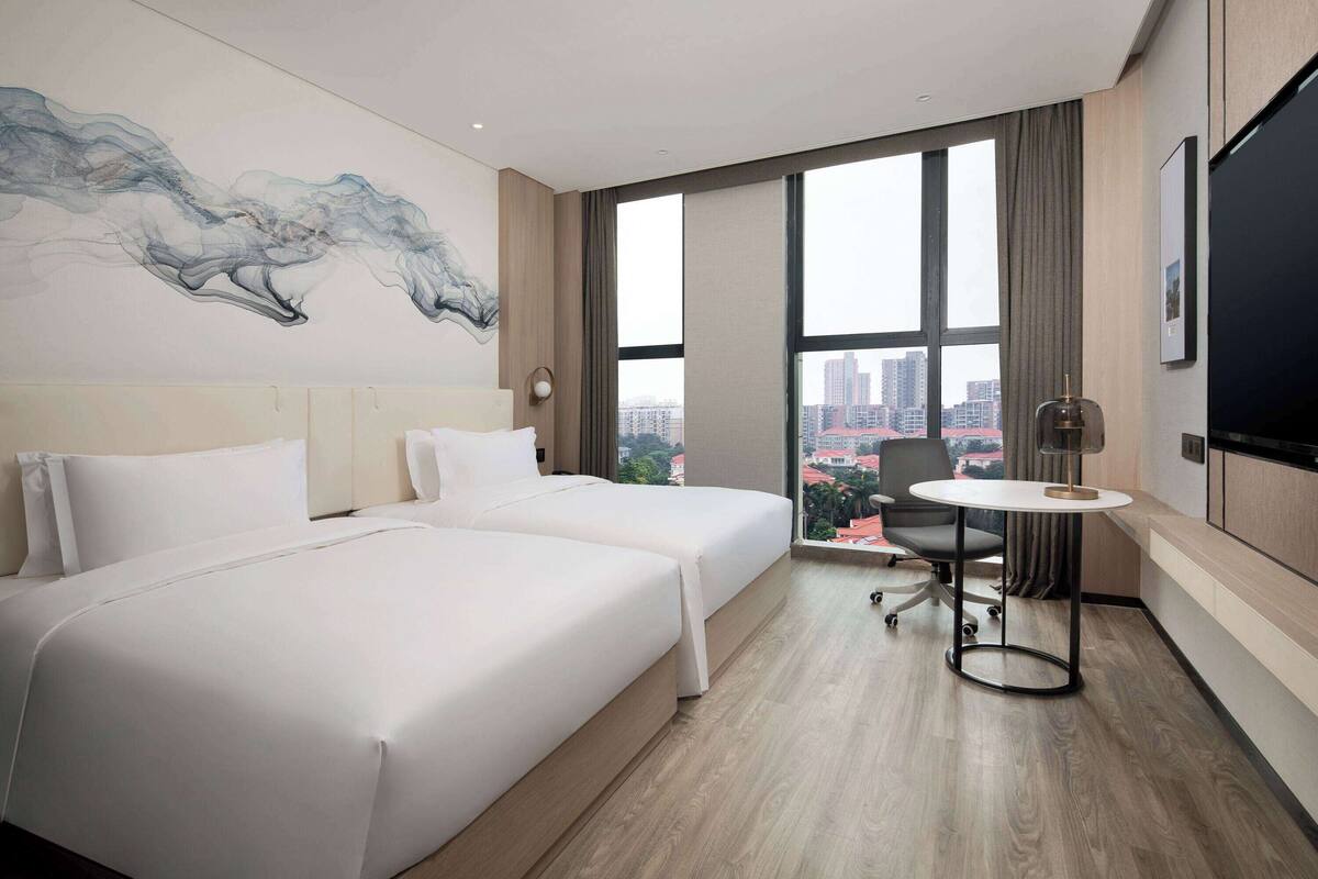 Chambre Deluxe, 2 lits une place, non-fumeur