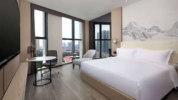 Free WiFi, bed sheets